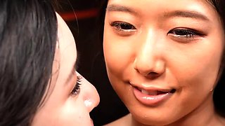 Extreme close up of Japanese teen masturbating Uncensored