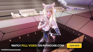 Chung Ha - Stress - Ahri Sexy Striptease