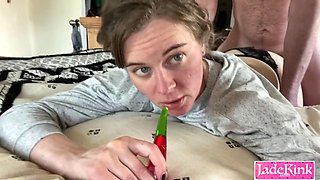 Innocent submissive girlfriend missused - Amateur homemade sex