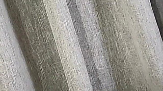 Mistress Fucks Her Slave Husband in the Ass with Her Feet and Rubs Her Juicy Pussy in Excitement