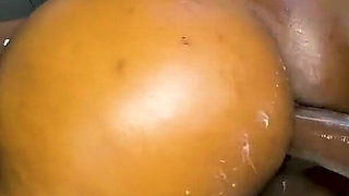 Ebony Big Ass Taking Huge Cock