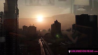 Girlfriends Films featuring Kayla Kayden and Jazmin Luv's eating pussy action