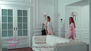 Oops... Cum Inside Wife's adult babe!? Husband Fucks Two Step Sis in Share Bed - Audrey Reid X MrCat