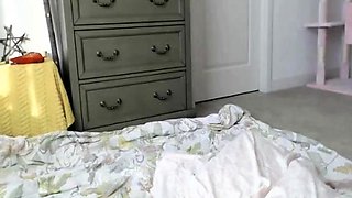 Busty Pierced Pink Nipples Babe on Webcam
