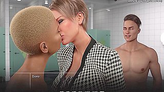 Black Milf Teacher Cheats On Her Cuckold Husband With A Young Cock In The College Toilet - Taboo University (steam Game)