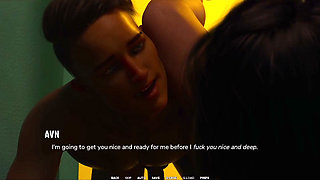 Taboo University - Fingering Pink Pussy Emo Girl in a Tent