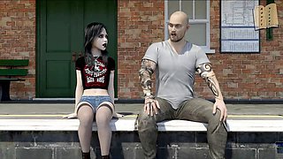 Ecchi manga featuring petite cuties in playful adult stories