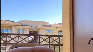 Getting Caught on My Balcony!