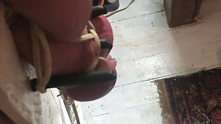 Unholy Crucifix Ballbusting