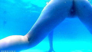 Underwater in Pool