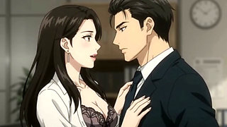 First Day Private Evaluation New Secretary's Intimate Test