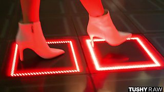 Two hot bitches getting their asshole pounded after a wild night out together