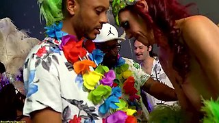 Big Ass Latina Anal Orgy with Mature Milfs at Carnival