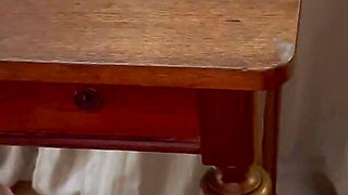 Busty Wife Working From Home Gets Interrupted Ends up Getting a Facial as Reward