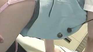 Boss Secretly Fucks Hot Japanese Teen Secretary Ruri Shinohara in Her Hairy Uncensored Pussy