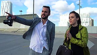 Outdoor photoshoot gets Zoe Doll super horny for hardcore