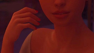 My Pleasure 46 - Julian Gives Shoulder Massage to Cassandra and Nude Shower of Barbara and Lori