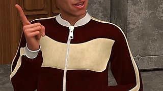 Project Myriam - Hot MILF Gets DP on Billiards Table #1 - 3D game, HD, 60