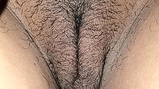Hair  Pussy fingring