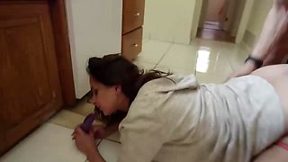 deep cleaning the stepmom s dildo