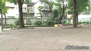 Lucky Man Finds Fuck Doll in the Park Takes Her Home