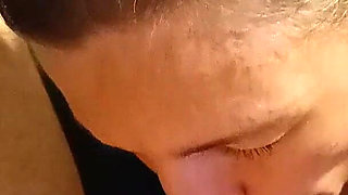 POV Blowjob with Pulsating Cum in Mouth and Swallow