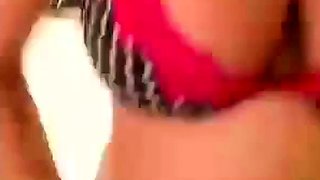 Black Pregnant Babe on Webcam