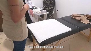 Routine anal checkup by a real proctologist