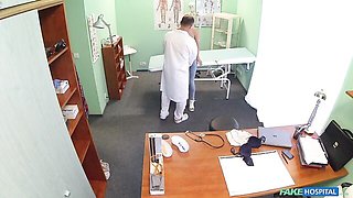 Sexy as hell model Nice Any fucks with a horny fake doc on the table