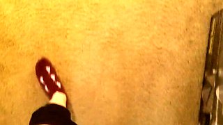 POV Amateur Teen Strip and Orgasm on Webcam