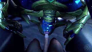 Hela Marvel Rivals Hentai Dream - Animated Face Fucking & Hardcore Pussy Eating POV