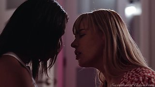 Interracial Lesbian Love at SweetHeartVideo - Lesbian Stepmother Scene: Romance Novels with All Natural Ebony Nia Nacci