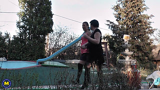 Mature Stepmom Licks Her Stepdaughter’s Pussy and Asshole