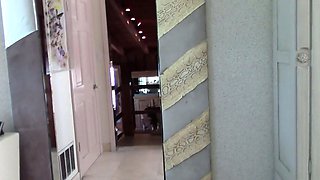 Great ass blonde blowjob and fucking POV