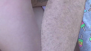 Two Naughty Pussies Stretch Their Holes in Nature