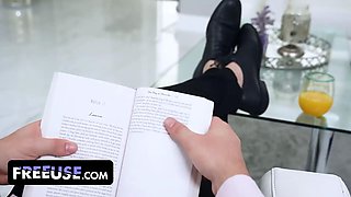 Flirty neighbor Harley King won't leave until married Peter Green gives in