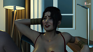 Horny Indian Stepmom Seduces Innocent Stepson & Takes His Huge Cock Deep Inside