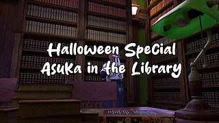Halloween Special Asuka in the Library