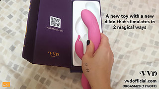 Very fast orgasm with the new VVD RiderGo - Unlimited Orgasm