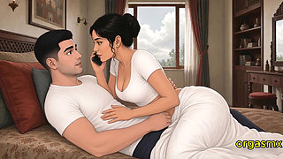 Widow Desi Bhabi Ka Strong Vatija - Kamini Bhabi MILF