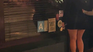 Violet Myers & Hayley Davis Pick up a Random Guy at a Bar