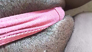 Desi fat pussy swallowing dirty old panties looks fun and amazing