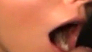 Sexy Blonde Gives Amazing Glorhole Head