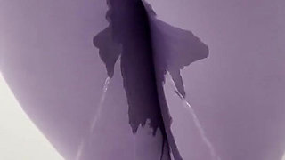 Pissing My Self in Purple Leggings