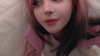 Stepsister Pretends to Be My Sex Doll and Gets Fucked POV Until I Cum on Both