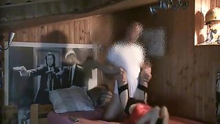 l etudiant asiat a un superbe coups de reins