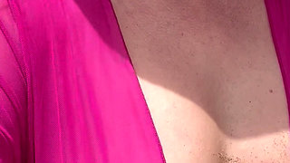 Hot Girl Is Flashing Pussy and Tits Outdoor Compilation