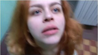 Cum In Face - Your Wife Sucks And Fucks Me In The Stairwell