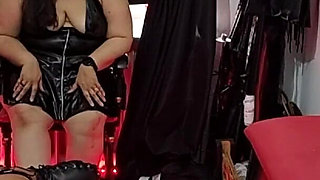 Dominant MILF Fists Submissive Stud's Gaping Asshole Deep