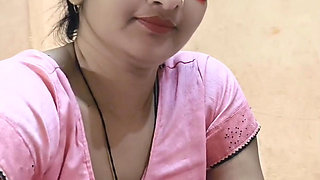 My cute stepbrother share her bedroom with me, i gave him cowgirl riding sex , hindi sex , janvibhabhi